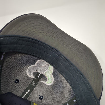 Richardson PTS30 Lite Fitted Hat Blue L-XL Embroidered Logo Perforated