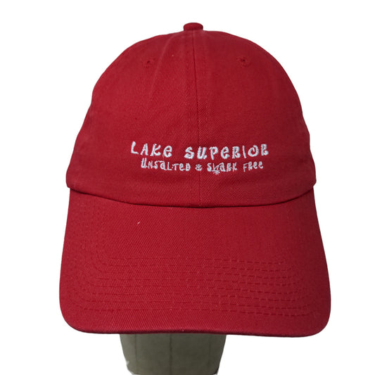 Blue 84 Men's Slideback Hat Lake Superior Embroidered Logo 100% Cotton