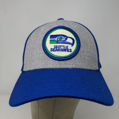 New Era Men's Fitted Hat Blue Size S/M Seattle Seahawks Embroidered Logo