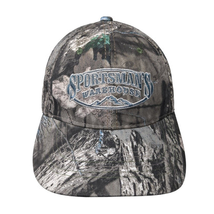 Sportsman's Warehouse Snapback Hat Camo One Size Hunting Outdoor Cap