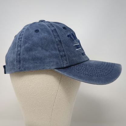 DMR Classic Headwear Baseball Cap Blue One Size Tampa Florida Palm Tree Hat