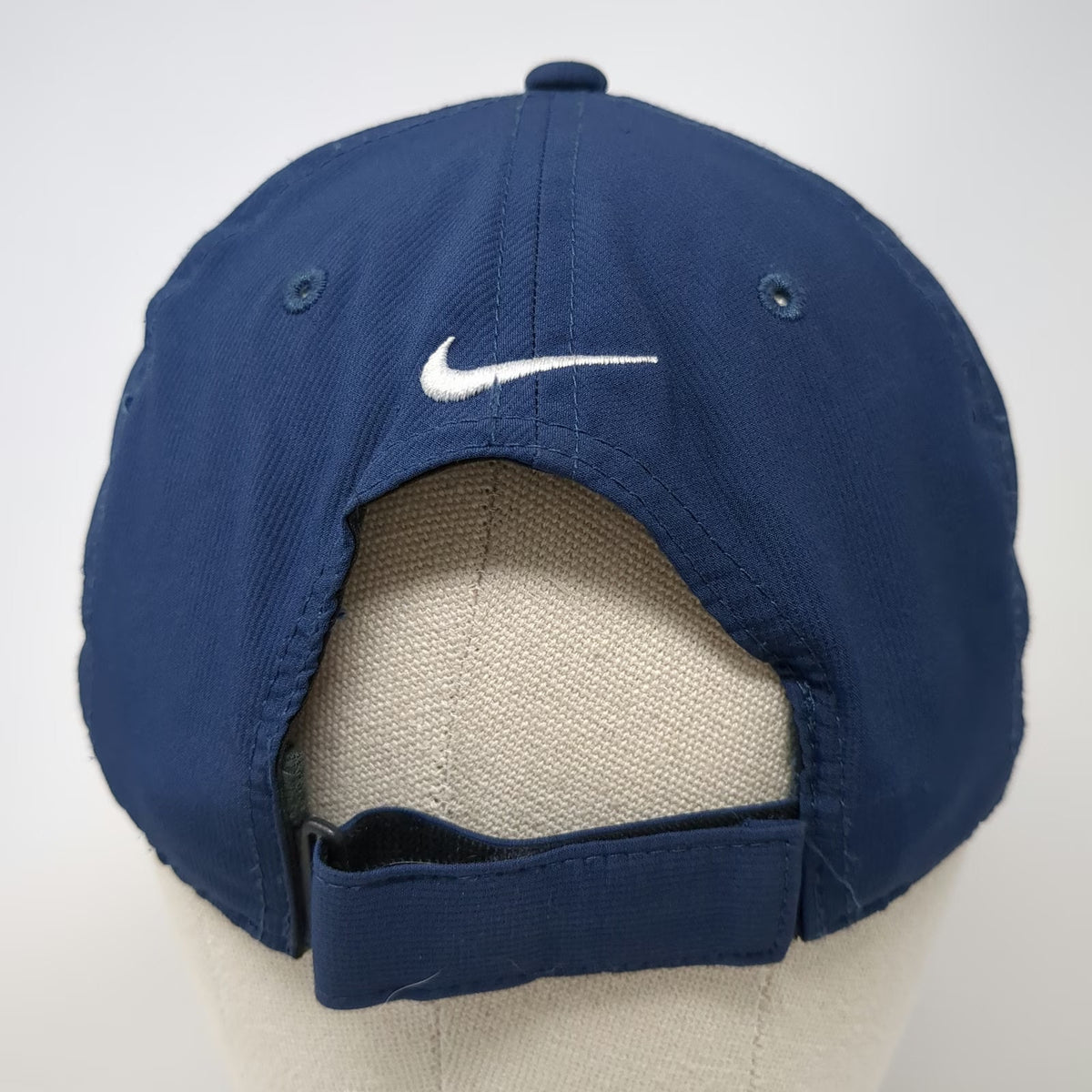 Nike Baseball Cap Blue One Size Legacy 91 Dri-Fit Strapback Swoosh Moisture Hat