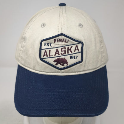 Gear For Sports Baseball Cap Beige Blue One Size Denali Alaska Bear Patch Hat