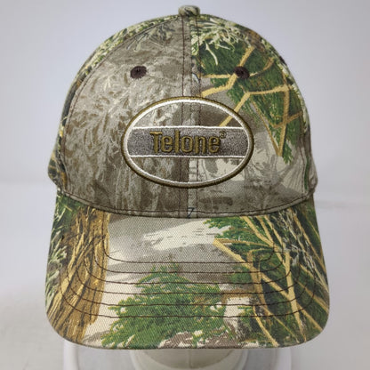 K-Products Snapback Green Camo One Size Telone Logo Woodland Forest Hat