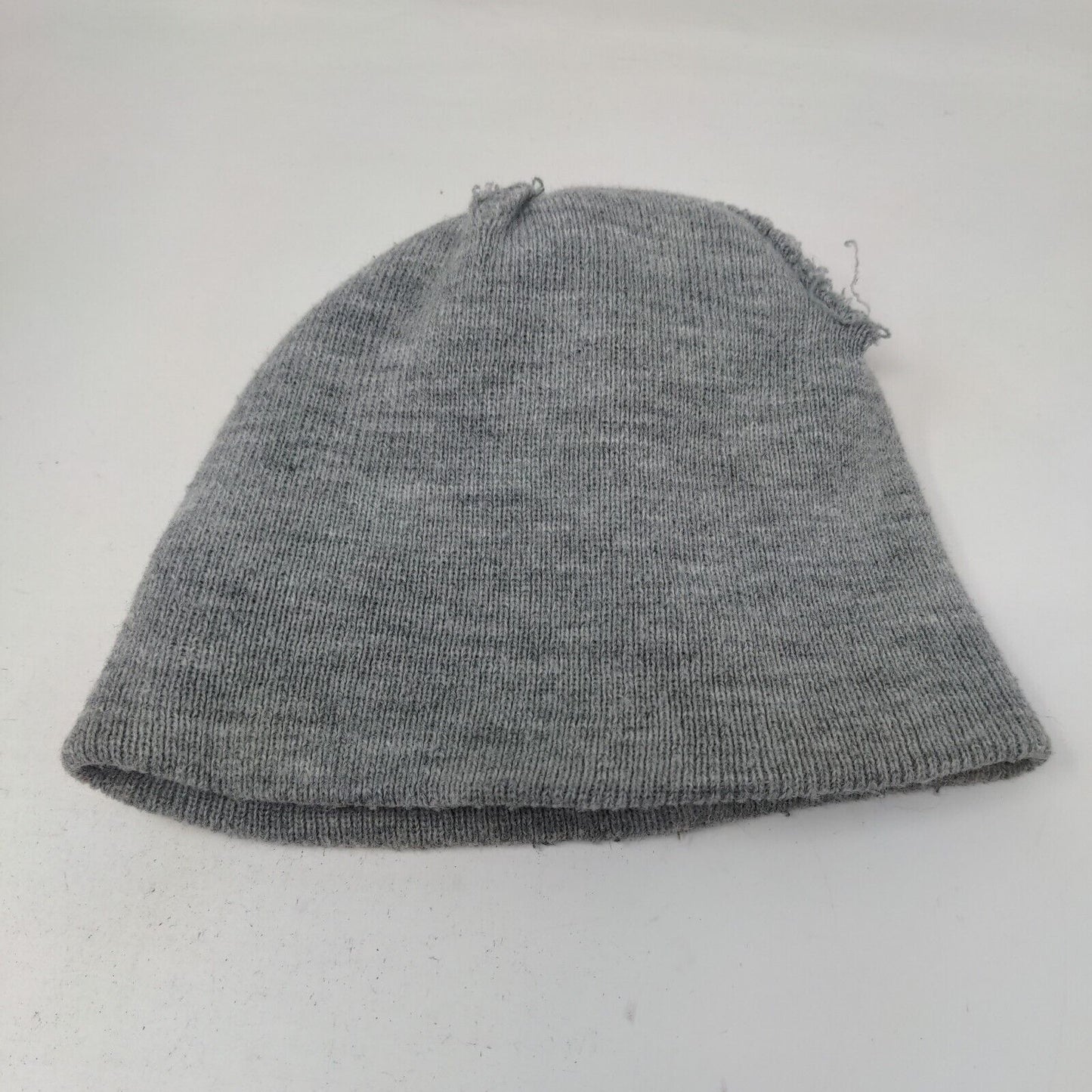 Marvel Kids Boy's Knit Spider Man Beanie Cap Hat Gray Size OSFM Embroidered Logo