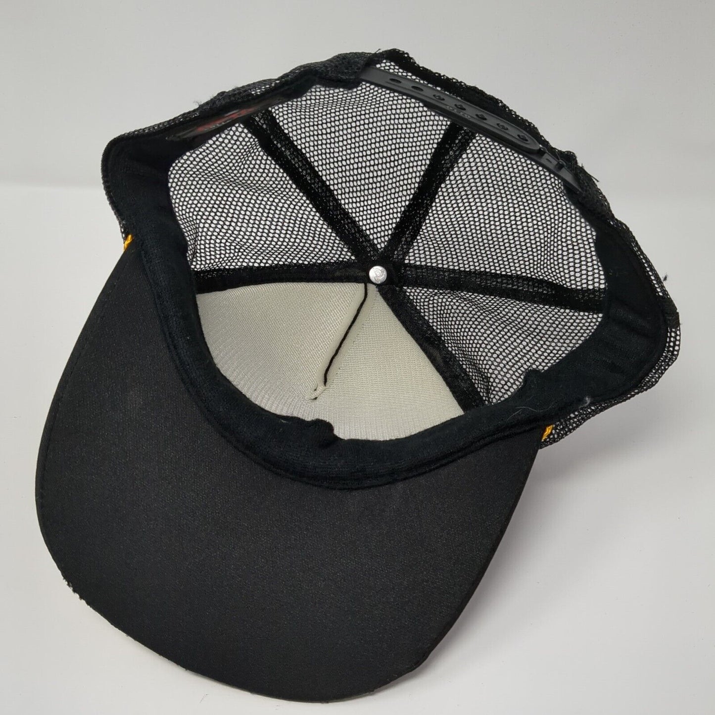 Malibu Axis Just Ride Tour '18 Rope Trucker Hat Black One Size Mesh Back