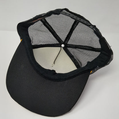 Malibu Axis Just Ride Tour '18 Rope Trucker Hat Black One Size Mesh Back