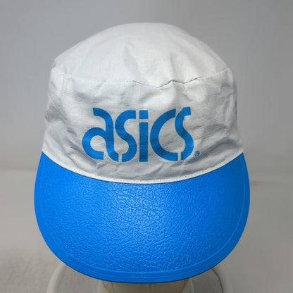 Asics Army Cap White Blue One Size New York City Marathon Hat Running Athletic