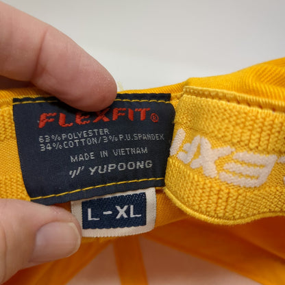 Flexfit Yupoong Simplot Idaho Plant Baseball Cap Yellow XL Stretch Fit Hat