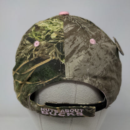 Muley Crazy Strapback Hat Camo Ladies Fit One Size Realtree MAX-1