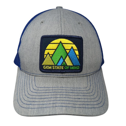 Gem State Of Mind Snapback Mesh Back Trucker Hat Multicolor One Size