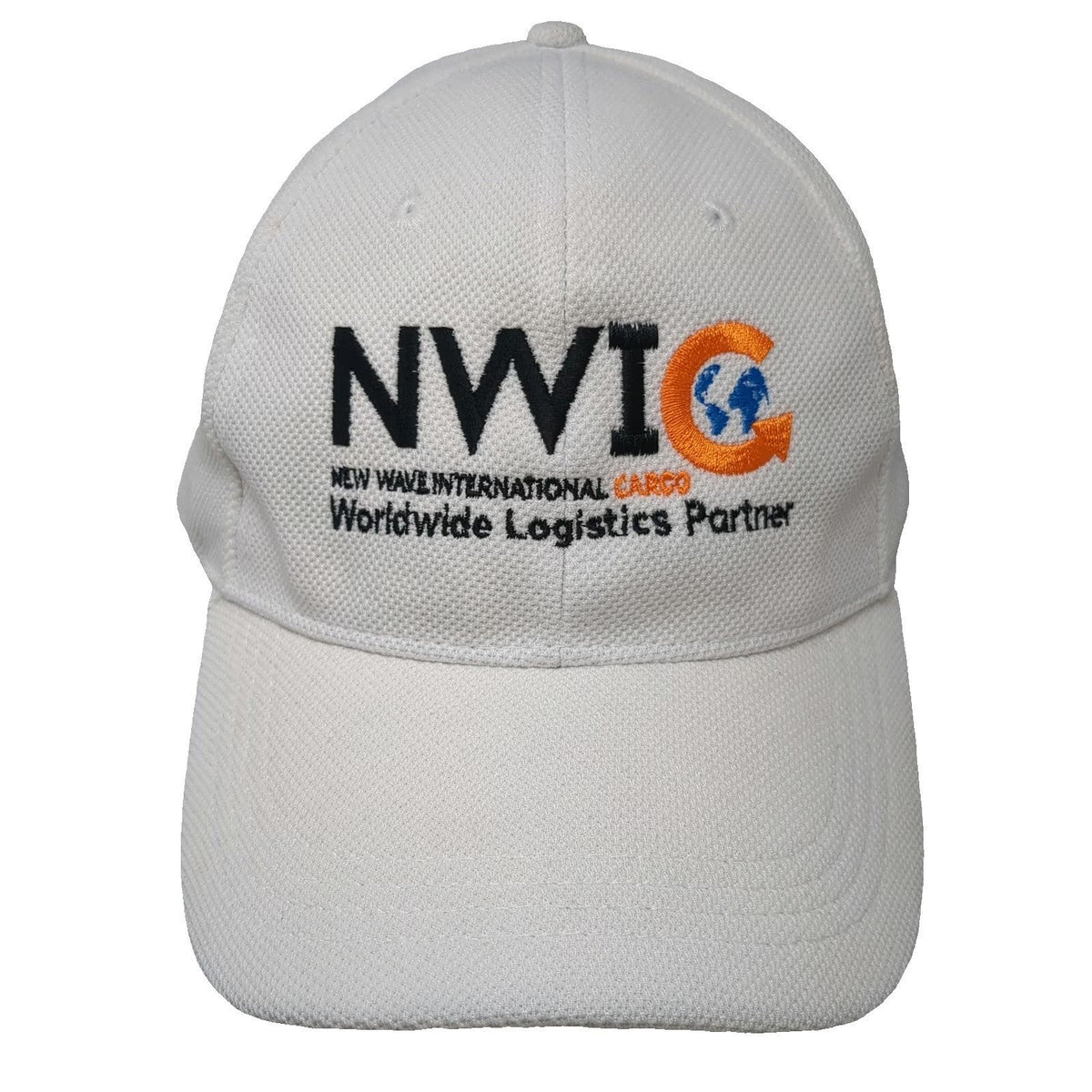 NWIC New Wave International Cargo White Baseball Cap One Size Strapback Hat