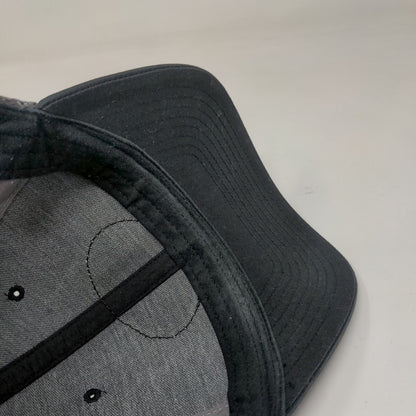 Chetola Sporting Reserve Snapback Trucker Hat Gray One Size Leather Patch