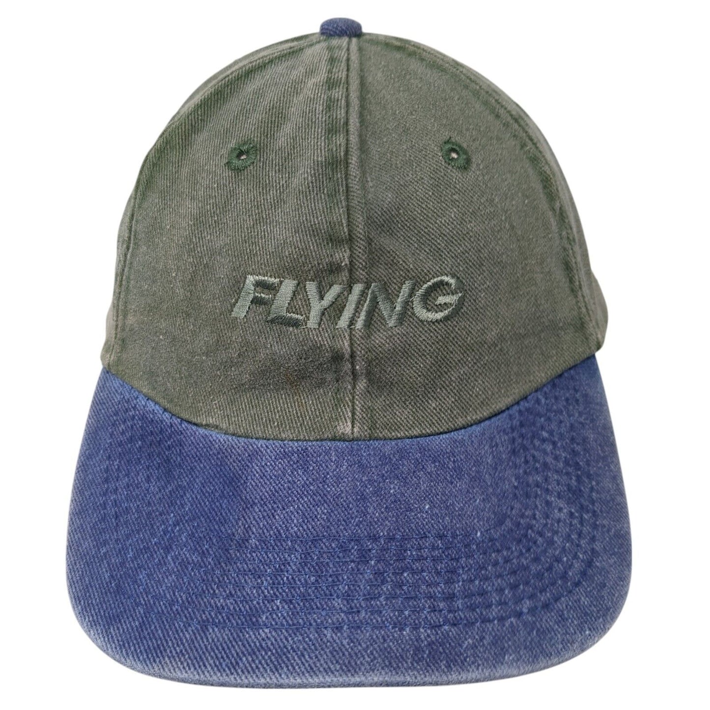 Flying Slideback Hat Multi One Size Adjustable Embroidered Colorblock