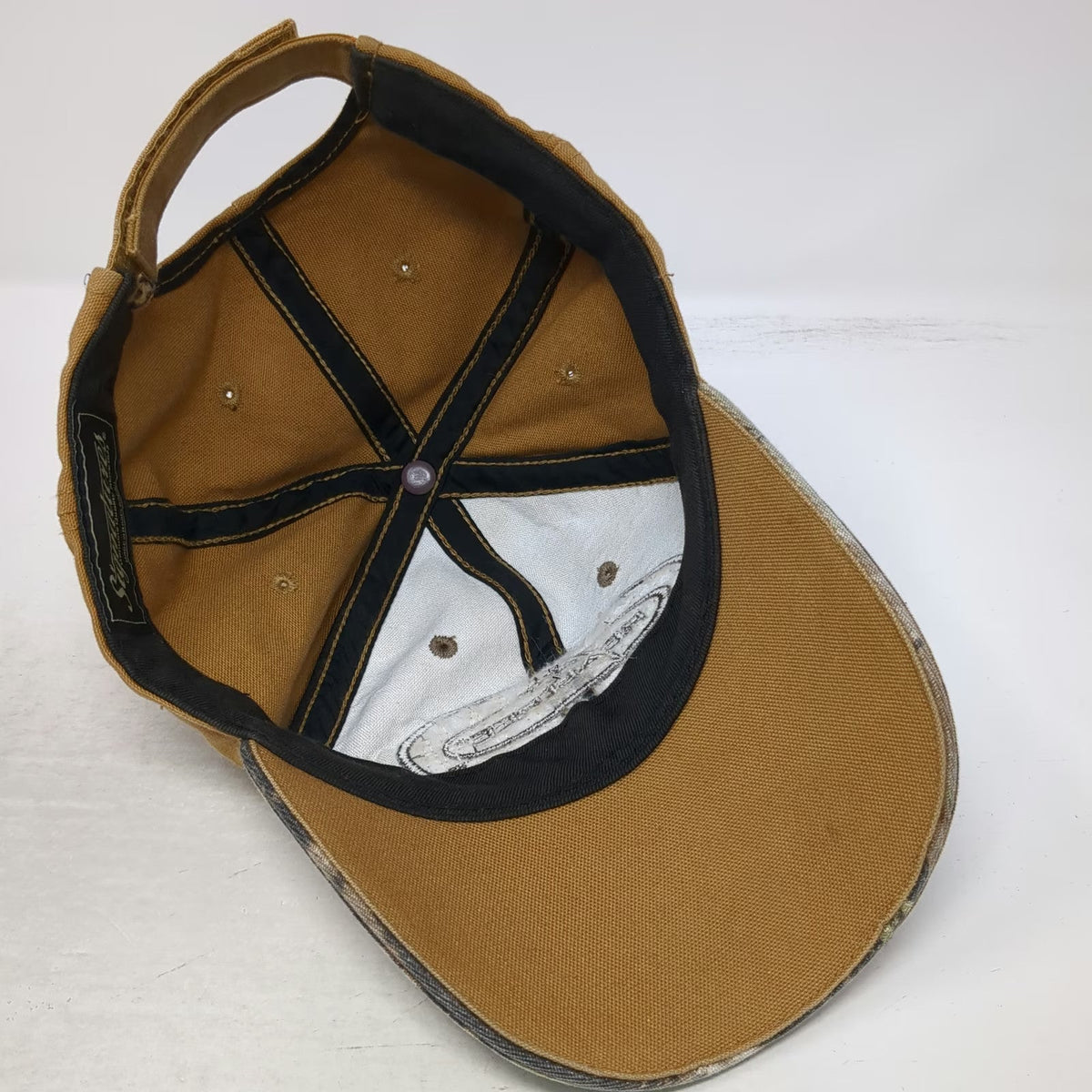 Signatures Team Realtree Brown Camo Baseball Cap One Size Strapback Hunting Hat