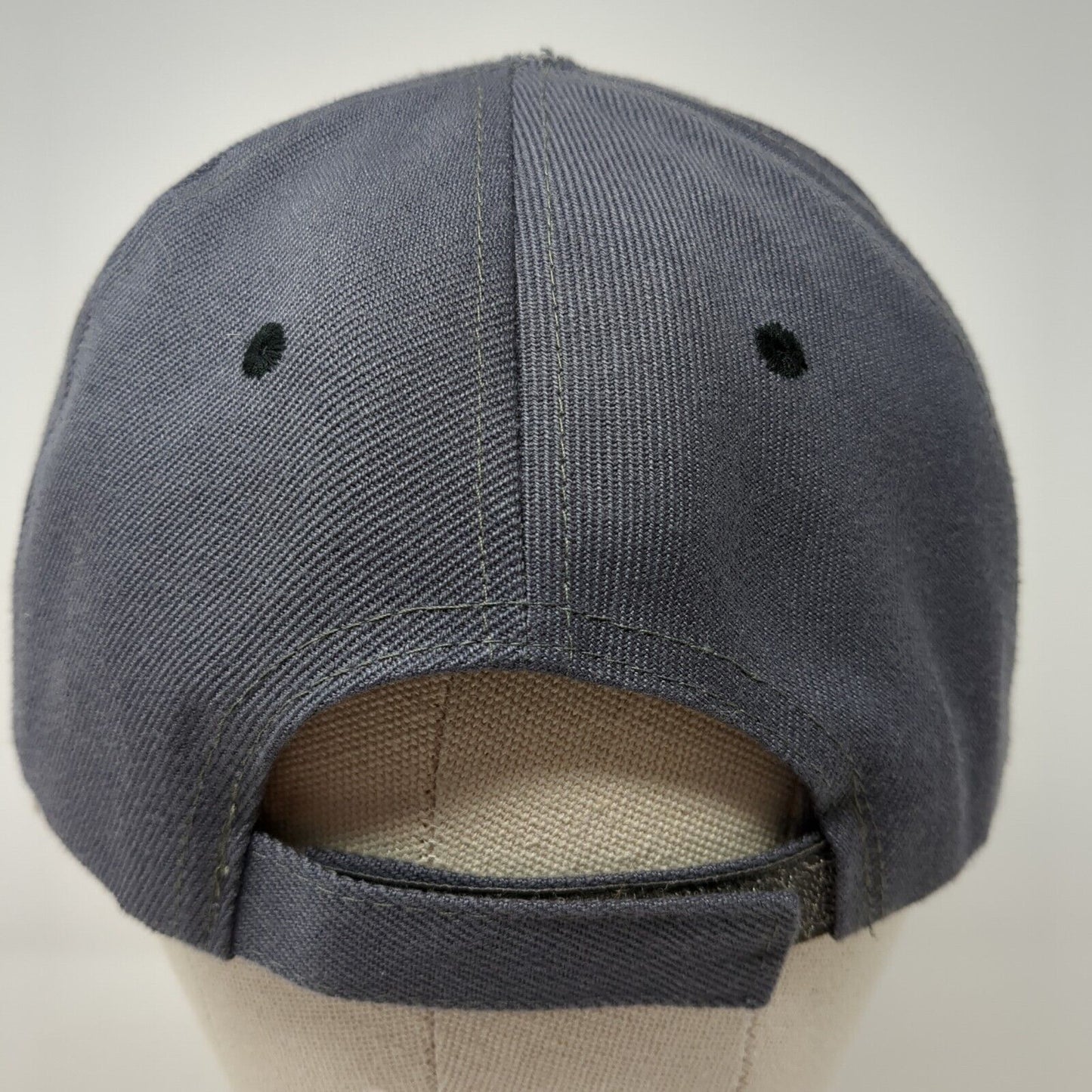 Mountain Home Auto Ranch Strapback Hat Gray One Size Adjustable Embroidered