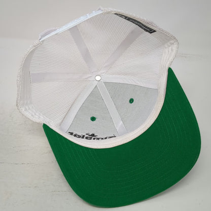 Richardson Trucker Hat Green White One Size Simplot Grower Solutions Snapback