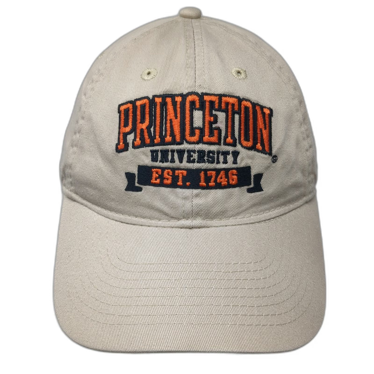 Princeton University Tigers NCAA Legacy Cap Beige One Size Slideback Embroidered