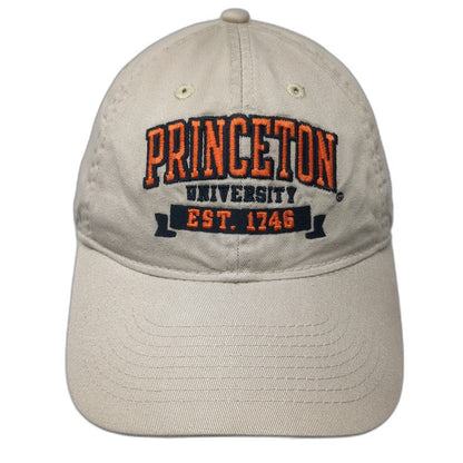 Princeton University Tigers NCAA Legacy Cap Beige One Size Slideback Embroidered
