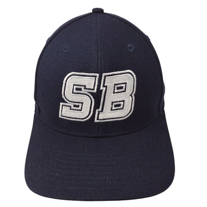 SB Strapback Hat Blue M/L Adjustable Embroidered 6 Panel PRO 514 Richardson