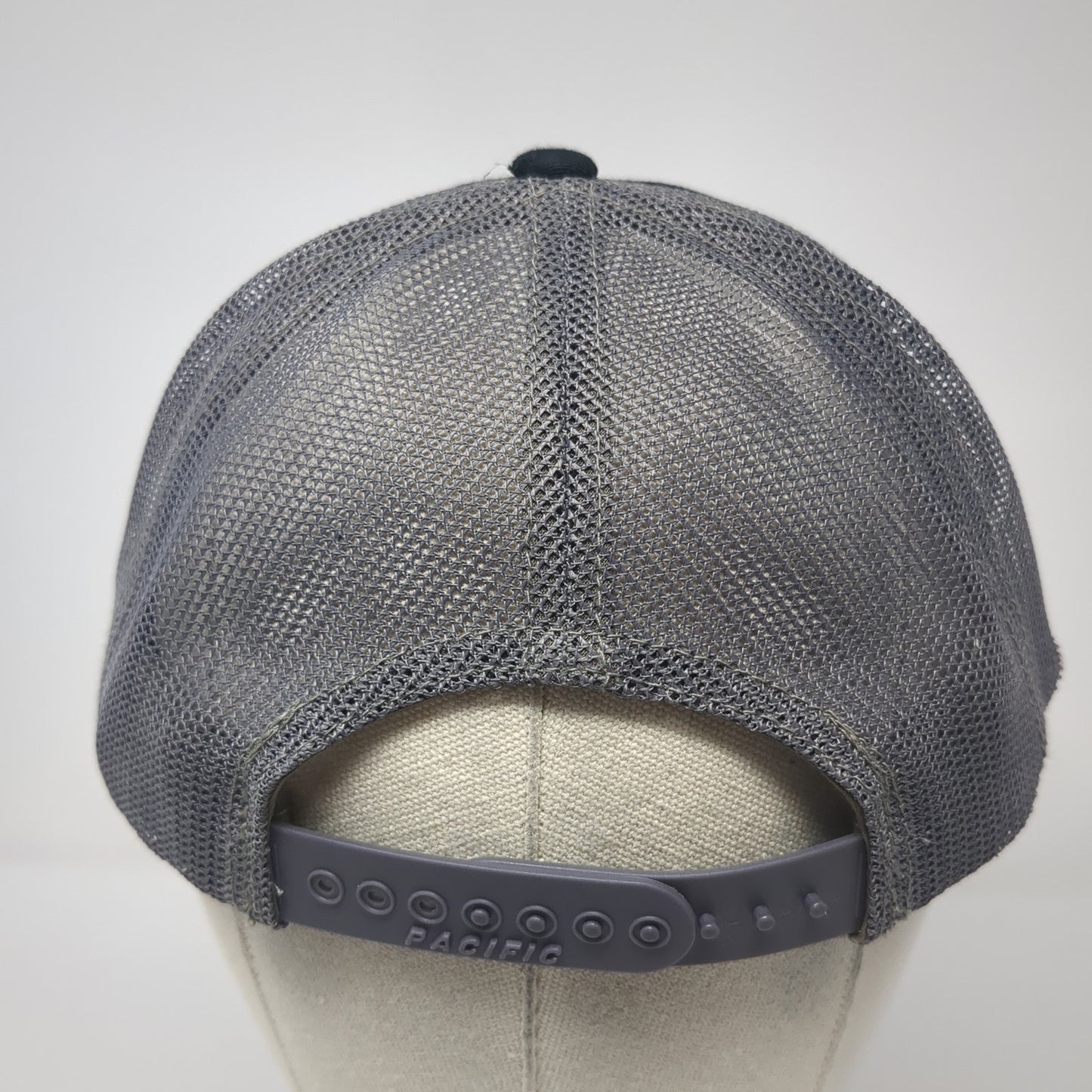 Idaho 2022 Patch Snapback Trucker Hat Black One Size Mesh Back Colorblock