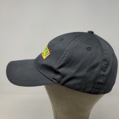 Port Authority Men's Strapback Hat Gray Embroidered Fresh Thyme Farmer's Market