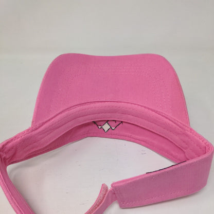 Joseph Oregon Strapback Sun Visor Cap Pink OS Adjustable Embroidered Cap America