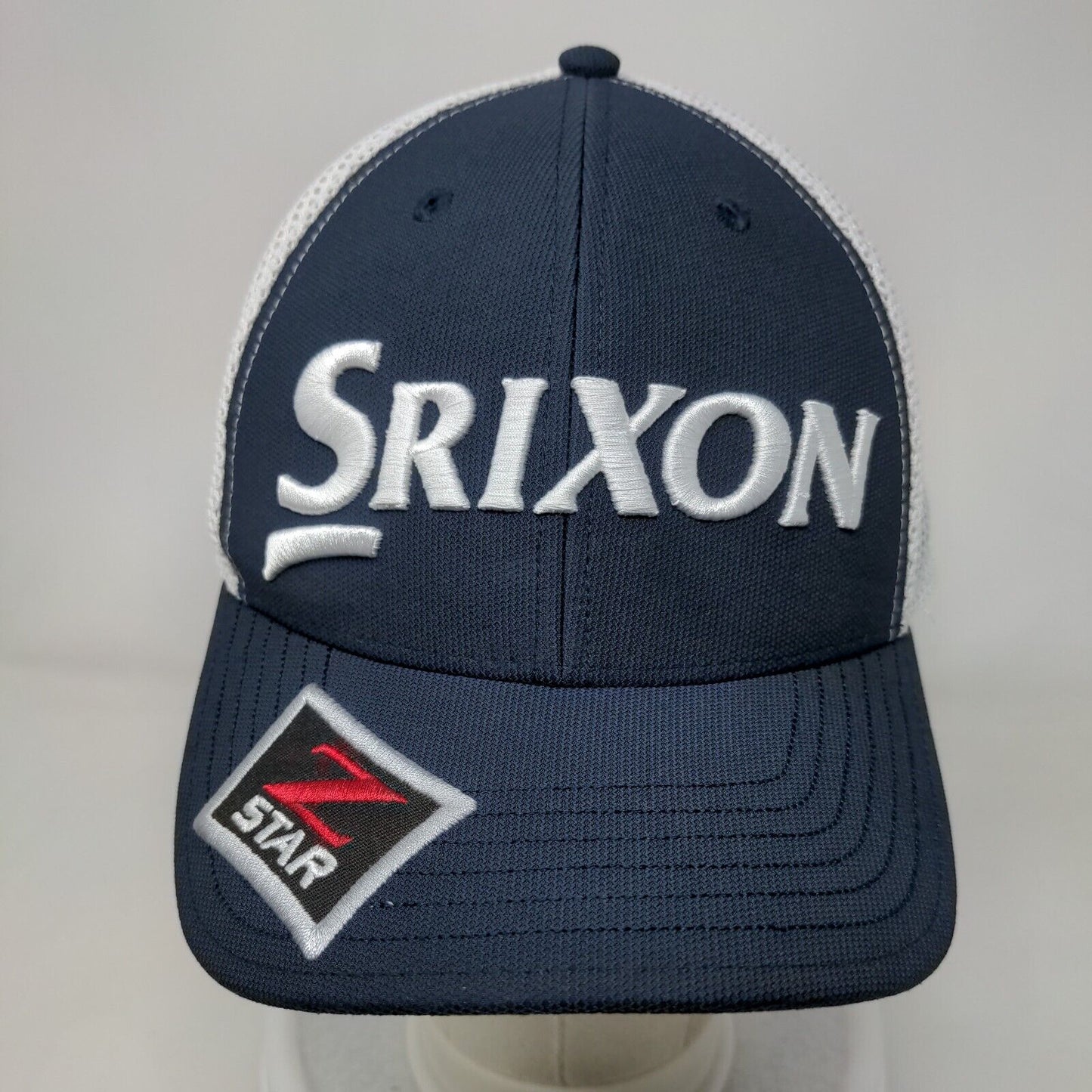 Srixon Z Star Snapback Mesh Back Trucker Hat Blue One Size Embroidered