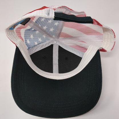 Mo's Oregon Coast Since 1946 Snapback Trucker Hat Multi OS Mesh Back Triangle