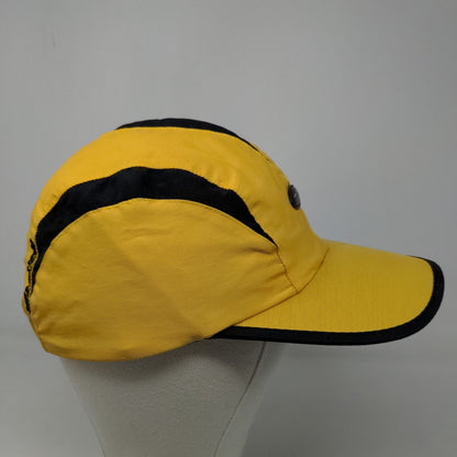 Clench Jeans Men's Slideback Hat Yellow Black Size OSFA 3D #701 Logo