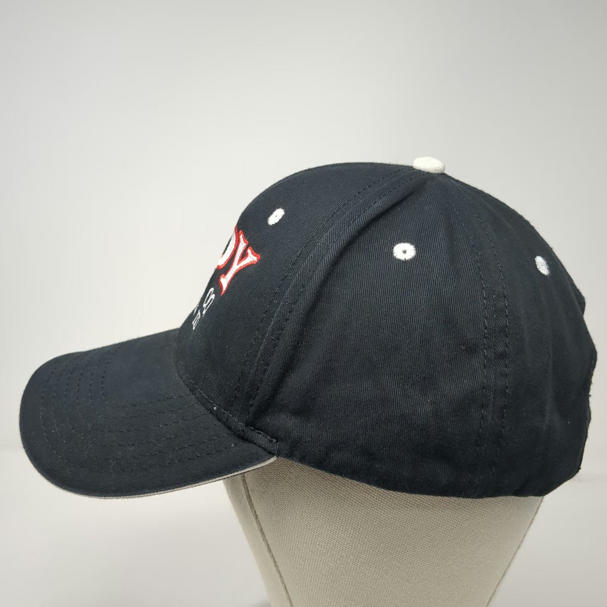 Otto Baseball Cap Black One Size Hat UDY Cattle Co Rockland ID Strapback Cotton