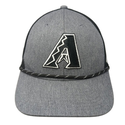 '47 Trucker Hat Gray One Size MLB Arizona Diamondbacks Mesh Snapback Rope