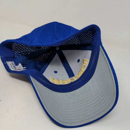 The Game Men's Fitted Hat Blue Embroidered Homestead Spartans Logo Polyester