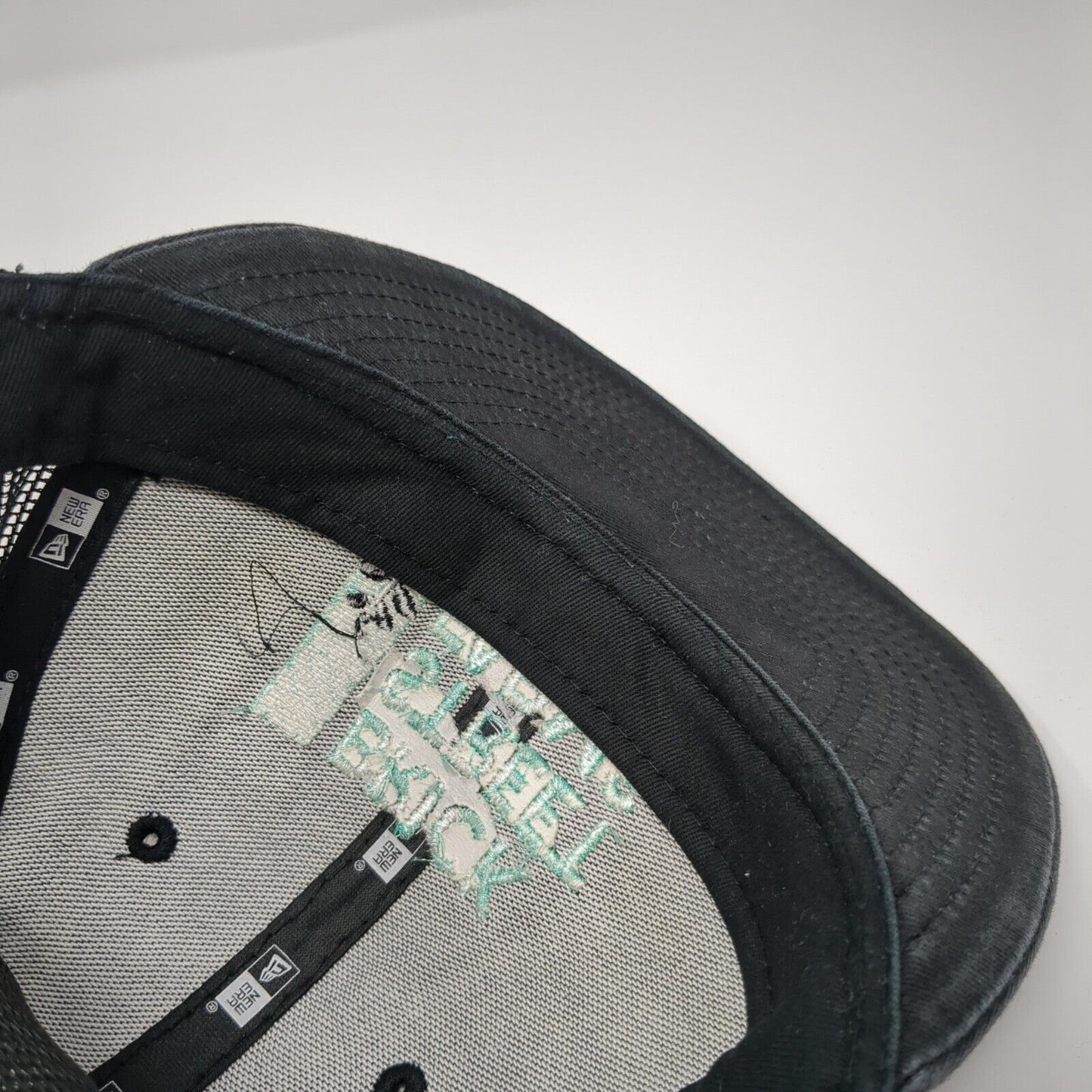 Brick Street Farms Snapback Trucker Hat Black OS Adjustable Mesh Back New Era