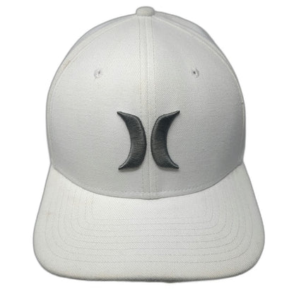 Hurley Baseball Cap White One Size Boise State Broncos Embroidered Logo Hat