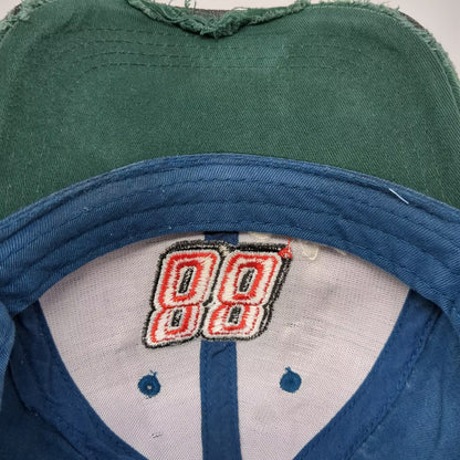 Kellogg's Racing Dale Earnhardt Jr 88 NASCAR Hat Blue Green Distressed OSFM Cap