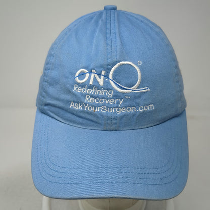 Falcon Baseball Cap Blue One Size ON-Q Recovery Strapback Hat White Beige