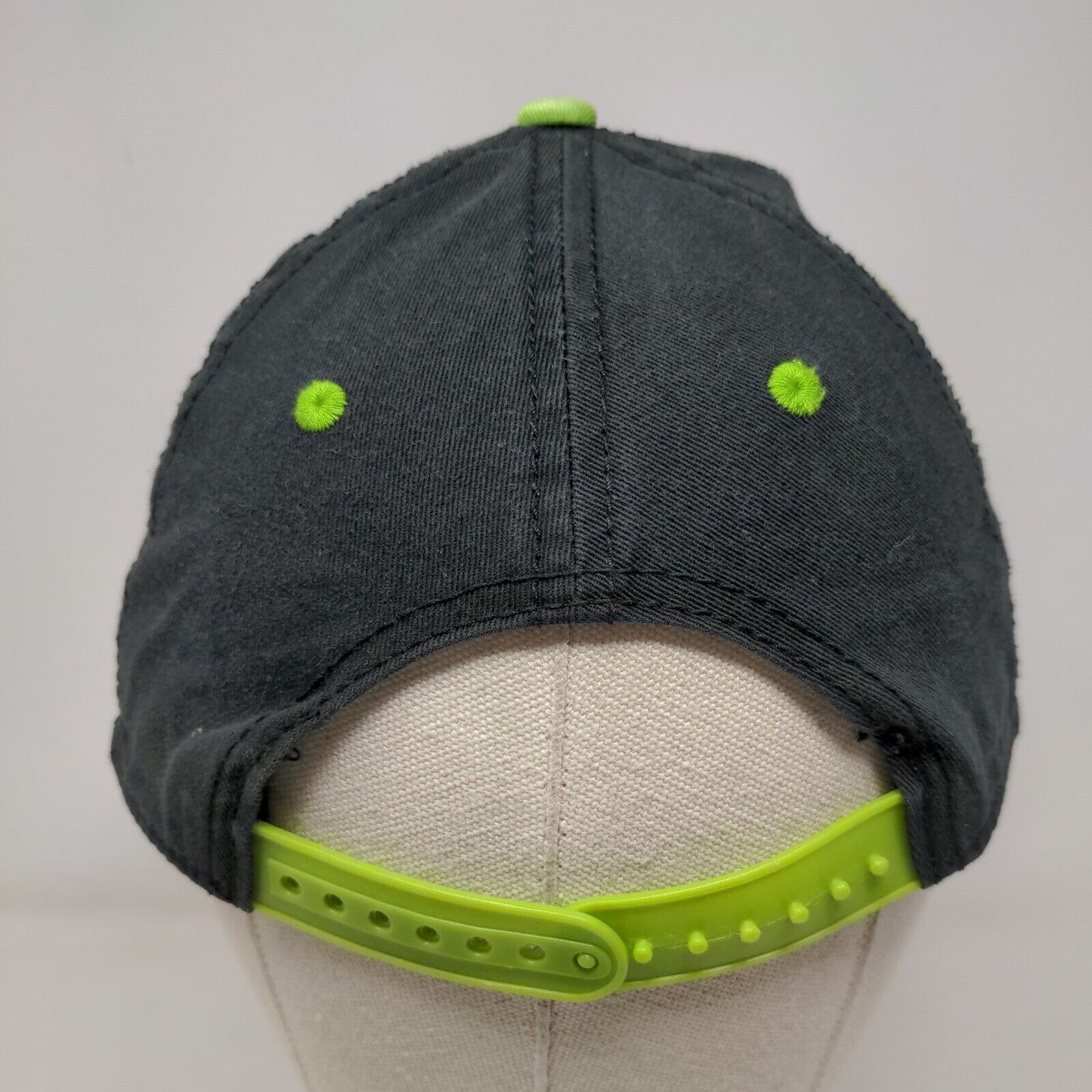 Mountain Dew Snapback Hat Multicolor One Size Adjustable Embroidered 6 Panel