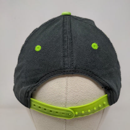 Mountain Dew Snapback Hat Multicolor One Size Adjustable Embroidered 6 Panel