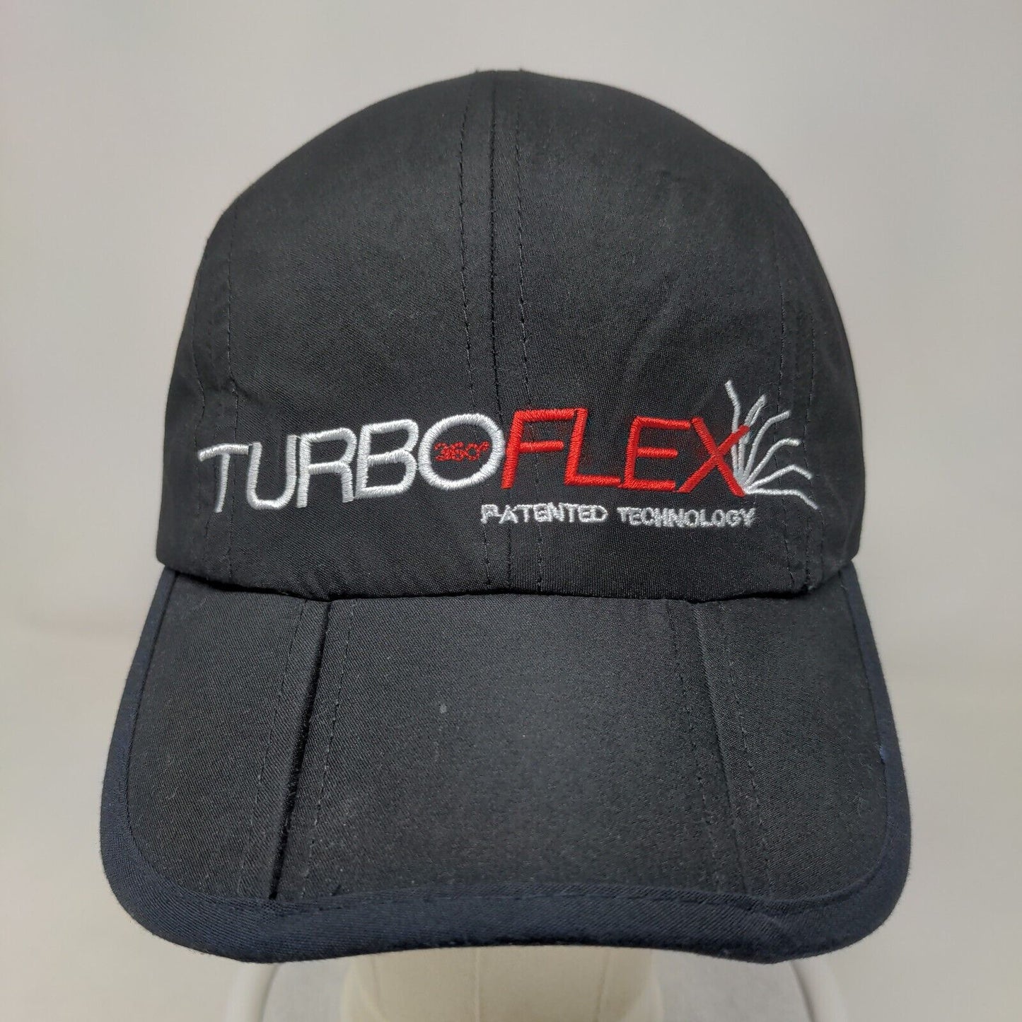Turboflex 360 Patented Technology Slideback Hat Black One Size Aspex
