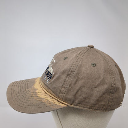 Kenmore Air Seattle Est. 1946 Slideback Hat Brown OS Adjustable Gear For Sports