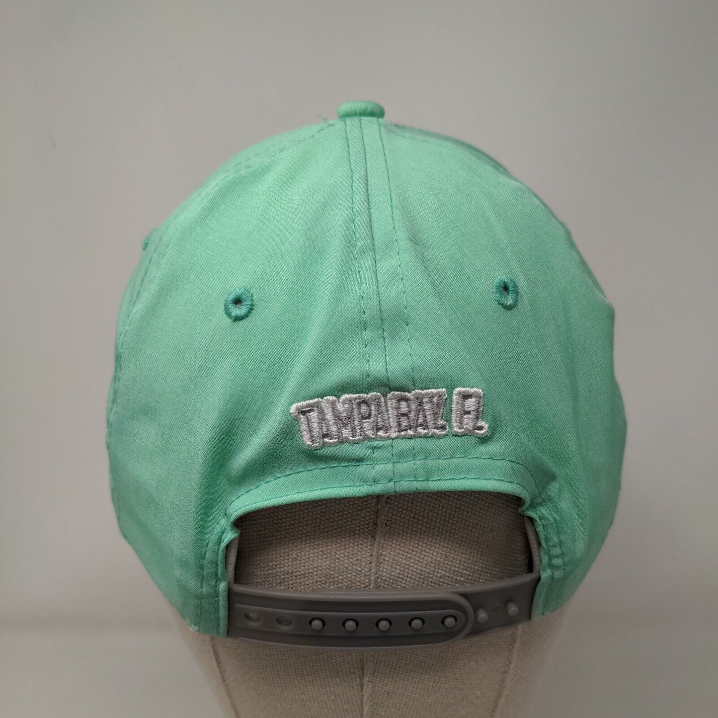 Urban Kai Est 2009 Eat Breathe Sleep Sup Snapback Hat Green One Size Embroidered