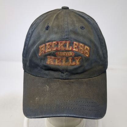 Udamon Reckless Kelly Band Baseball Cap Blue One Size Slideback Faded Hat