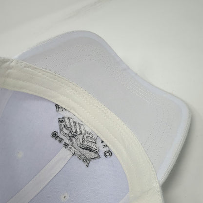 Baseball Cap White One Size Heat & Cool LLC Handshake Strapback Hat Acrylic HVAC