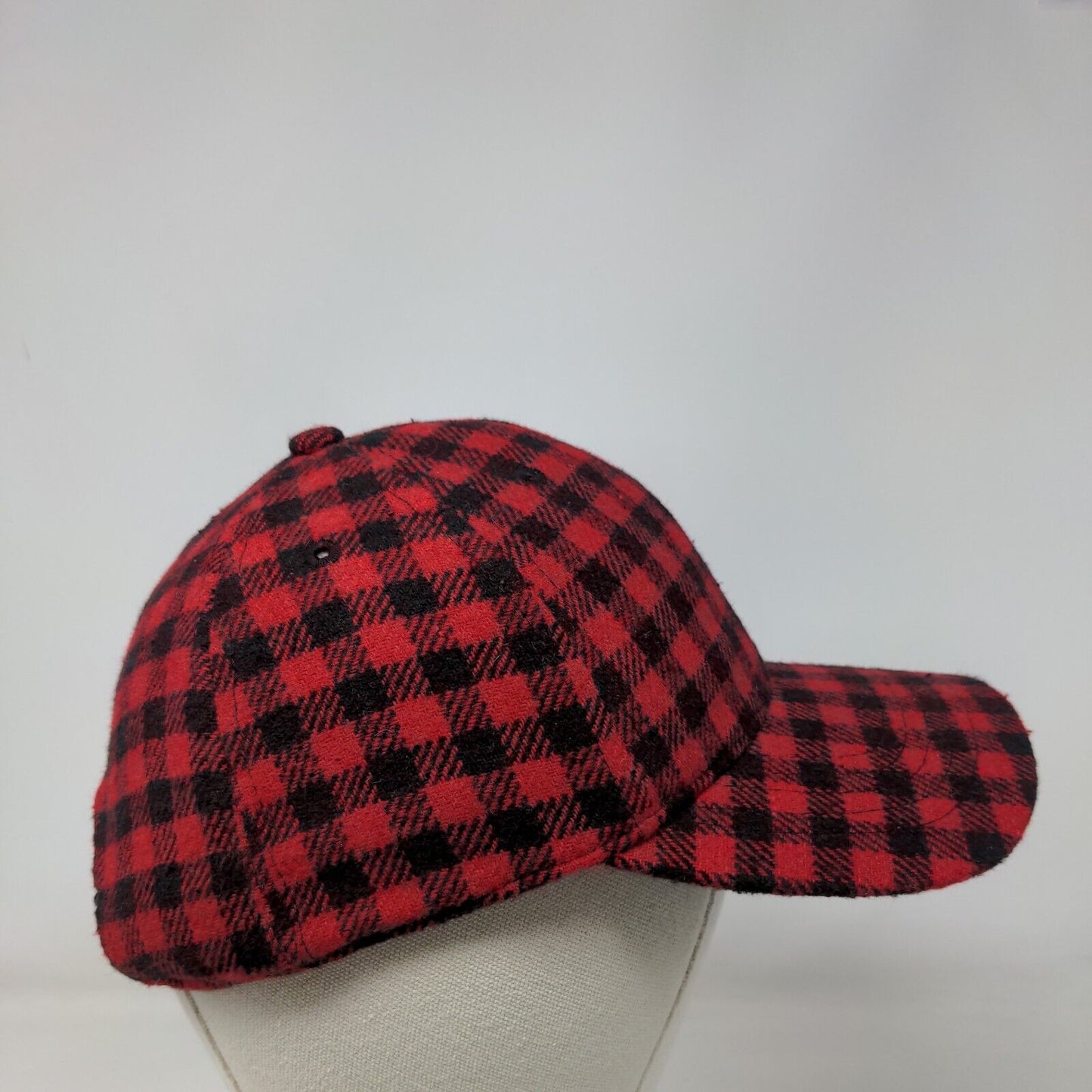 Unbranded Slideback Hat Multicolor OSFM Adjustable Buffalo Check Blank 6 Panel
