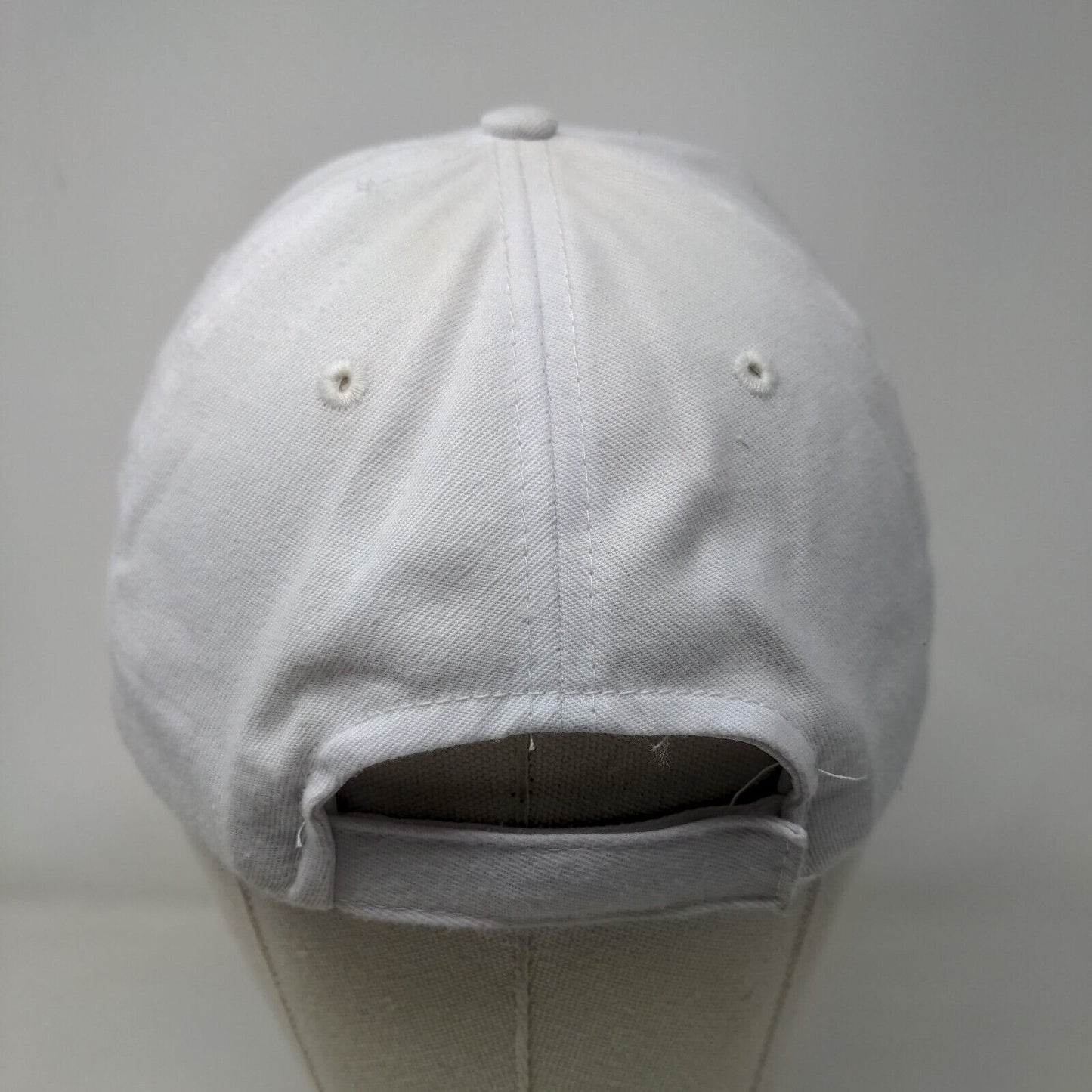 Niagara Falls New York Strapback Hat White OS Adjustable Embroidered Patriotic