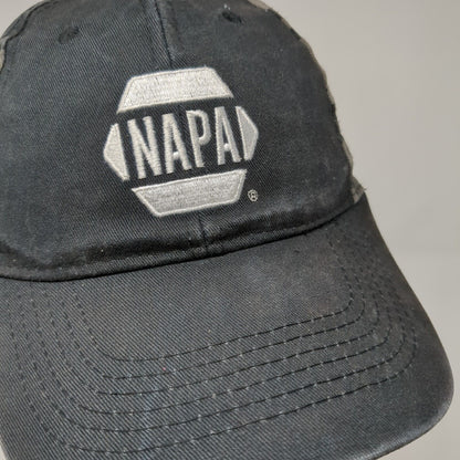 NAPA Auto Parts Strapback Hat Camouflage One Size Adjustable Embroidered 6 Panel