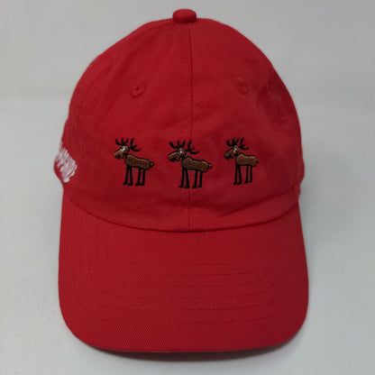 Royal Resortwear Boy's Strapback Hat Red Adjustable Embroidered New Hampshire