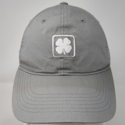 Black Clover Baseball Cap Gray One Size Live Lucky Patch Cotton Hat Slideback
