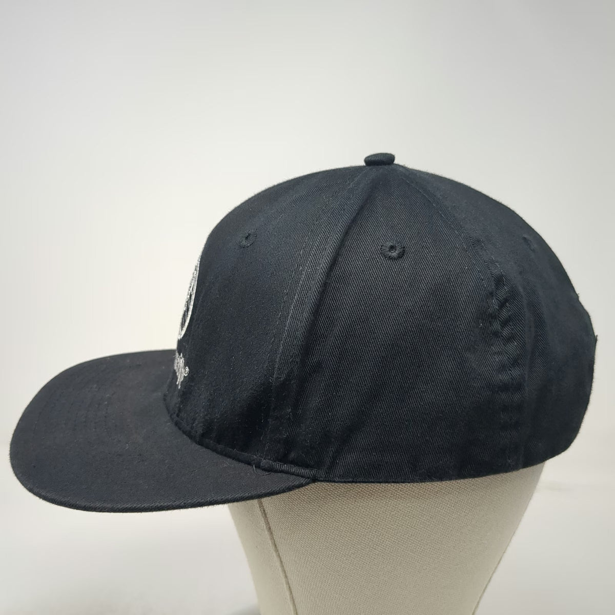 Jägermeister Snapback Black Hat One Size Structured Embroidered Stag Logo